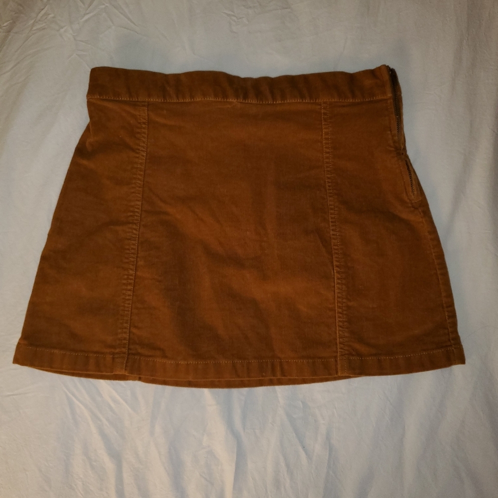 GUC J. Crew Crew Cuts Corduroy Brown A-line Skirt Girls Sz 14